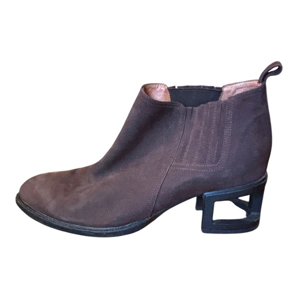 Jeffrey Campbell Size 10 Cage brown suede boots - Picture 1 of 5